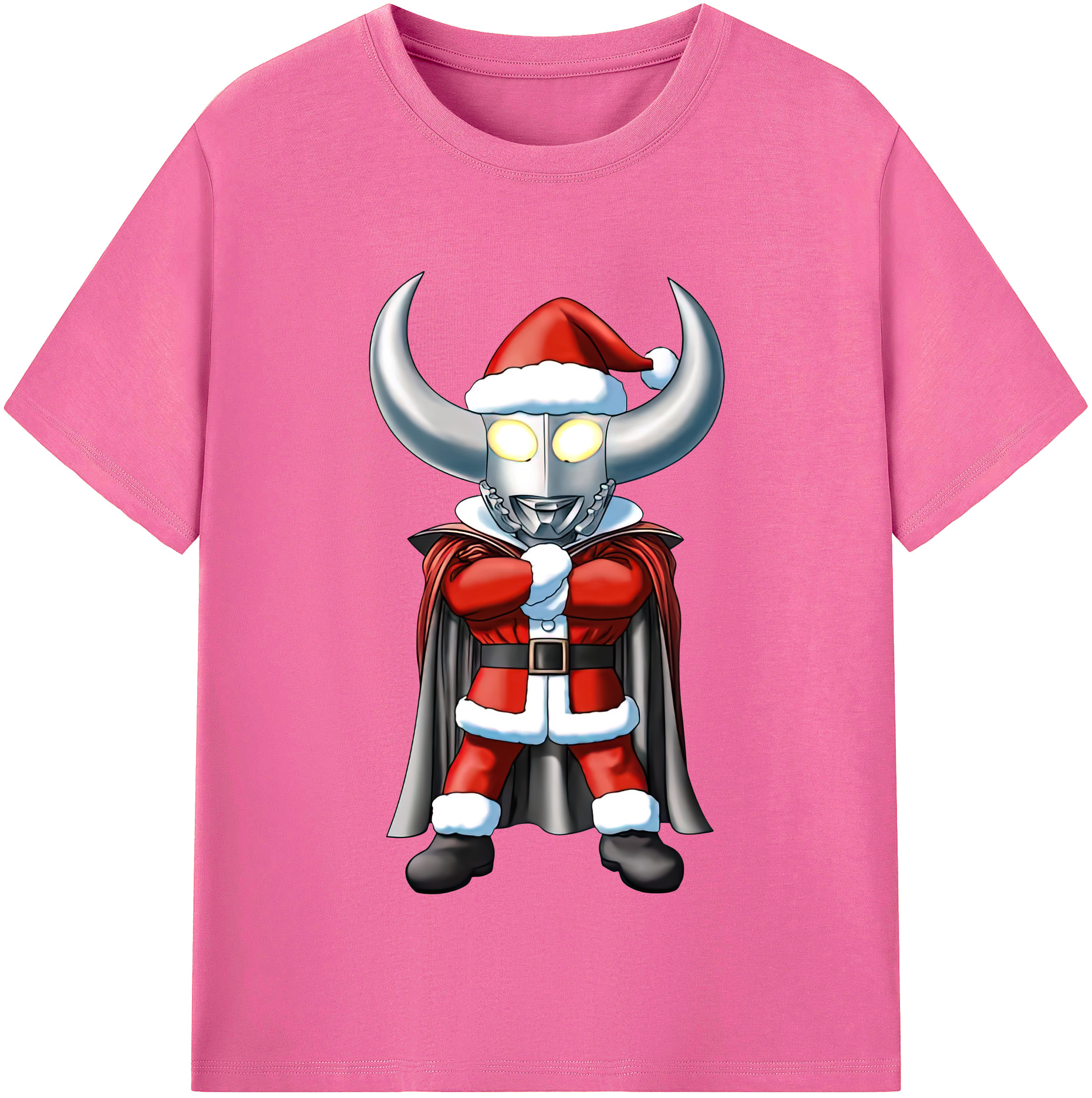 （画像用） ウルトラマン Ultraman レディースカジュアルプリントTシャツ（綿100％）